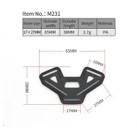 Пряжка для ремня велосипедного шлема